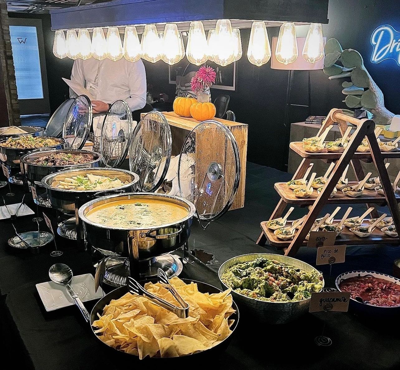 Catering spread